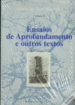 Capa do artigo Obras de José Marinho: Ensaios de Aprofundamento e Outros Textos