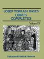 Obres Completes De Josep Torras I Bages, Volum Vi - Preview
