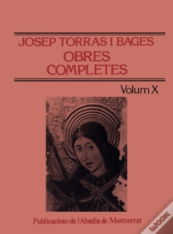 Capa do artigo Obres Completes De Josep Torras I Bages, Volum X