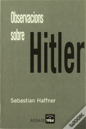 Capa do artigo Observacions Sobre Hitler