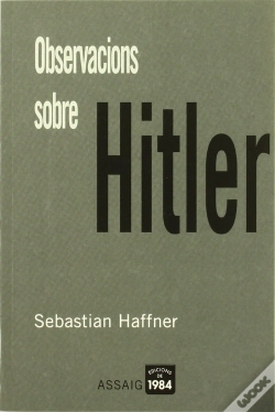 Capa do artigo Observacions Sobre Hitler