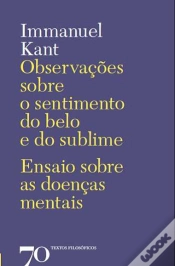 Capa do artigo Observações sobre o Sentimento do Belo e do Sublime