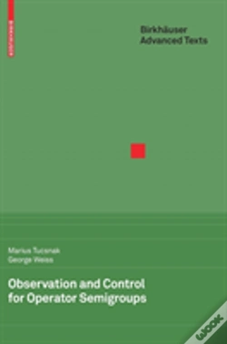 Capa do artigo Observation And Control For Operator Semigroups