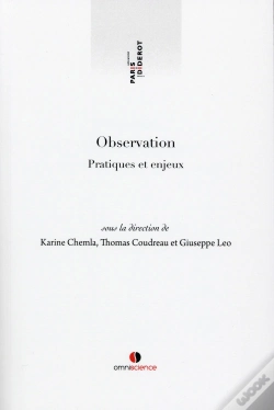 Capa do artigo Observation ; Pratiques Et Enjeux
