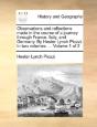 Observations And Reflections Made In The - Preview