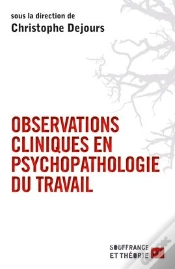 Capa do artigo Observations Cliniques En Psychopathologie Du Travail