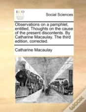 Capa do artigo Observations On A Pamphlet, Entitled, Th