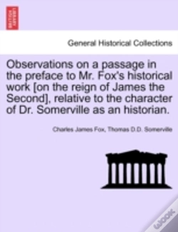Capa do artigo Observations On A Passage In The Preface