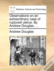 Capa do artigo Observations On An Extraordinary Case Of