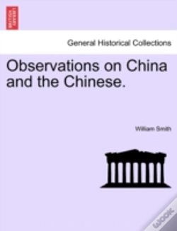 Capa do artigo Observations On China And The Chinese.