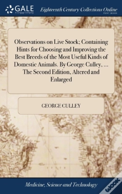 Capa do artigo Observations On Live Stock; Containing H