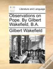 Capa do artigo Observations On Pope. By Gilbert Wakefie