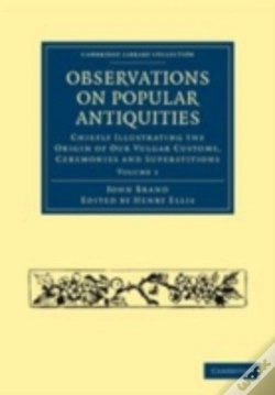 Capa do artigo Observations On Popular Antiquities