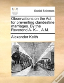 Capa do artigo Observations On The Act For Preventing C