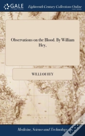 Capa do artigo Observations On The Blood. By William He