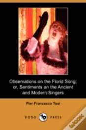 Capa do artigo Observations On The Florid Song; Or, Sentiments On The Ancient And Modern Singers (Dodo Press)