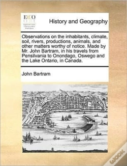 Capa do artigo Observations On The Inhabitants, Climate
