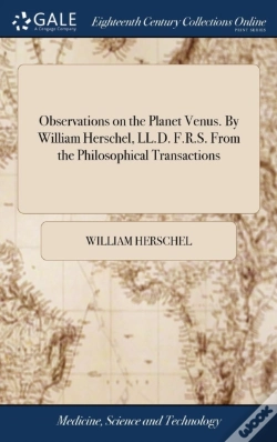 Capa do artigo Observations On The Planet Venus. By Wil