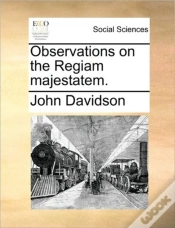 Capa do artigo Observations On The Regiam Majestatem.