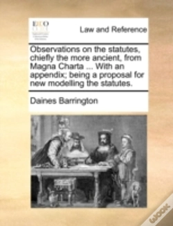 Capa do artigo Observations On The Statutes, Chiefly Th