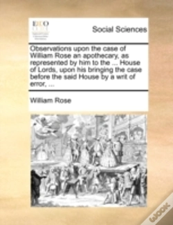Capa do artigo Observations Upon The Case Of William Ro
