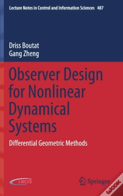Capa do artigo Observer Design For Nonlinear Dynamical Systems