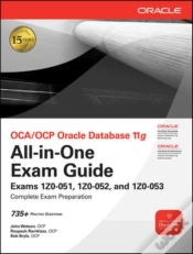 Capa do artigo Oca/Ocp Oracle Database 11g All-In-One Exam Guide