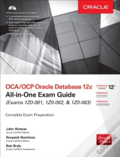 Capa do artigo Oca/Ocp Oracle Database 12c All-In-One Exam Guide (Exams 1z0-061, 1z0-062, & 1z0-063)