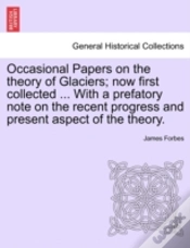 Capa do artigo Occasional Papers On The Theory Of Glaci