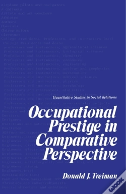 Capa do artigo Occupational Prestige In Comparative Perspective