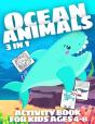 Ocean Animals Activity Book For Kids Ages 4-8 - Preview