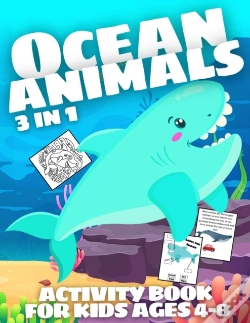 Capa do artigo Ocean Animals Activity Book For Kids Ages 4-8