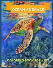 Ocean Animals Coloring Book For Kids