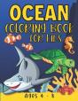 Ocean Coloring Book For Kids Ages 4 - 8 - Preview