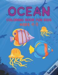 Ocean Coloring Book For Kids Ages 4-8