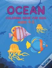 Ocean Coloring Book For Kids Ages 4-8