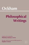 Ockham: Philosophical Writings