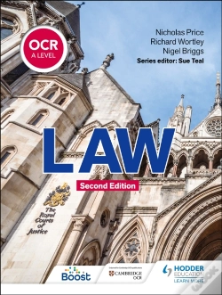 Capa do artigo Ocr A Level Law Second Edition