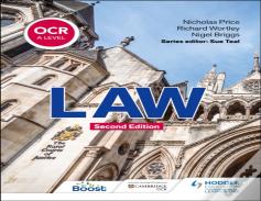 Ocr A Level Law Second Edition
