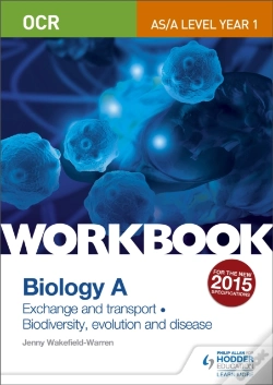 Capa do artigo Ocr As/A Level Year 1 Biology A Workbook: Exchange And Transport; Biodiversity, Evolution And Disease