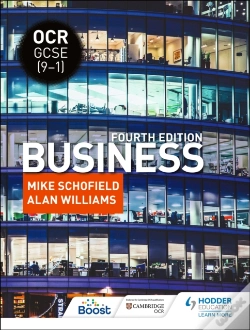 Capa do artigo Ocr Gcse (9â€“1) Business, Fourth Edition