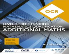 Ocr Level 3 Free Standing Mathematics Qualification: Additional Maths (2nd Edition)