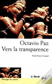 Capa do artigo Octavio Paz. Vers La Transparence
