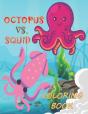 Octopus Vs. Squid Coloring Book - Preview