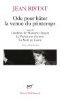Ode Pour Hâter La Venue Du Printemps ; Le Tombeau De Monsieur Aragon - Preview