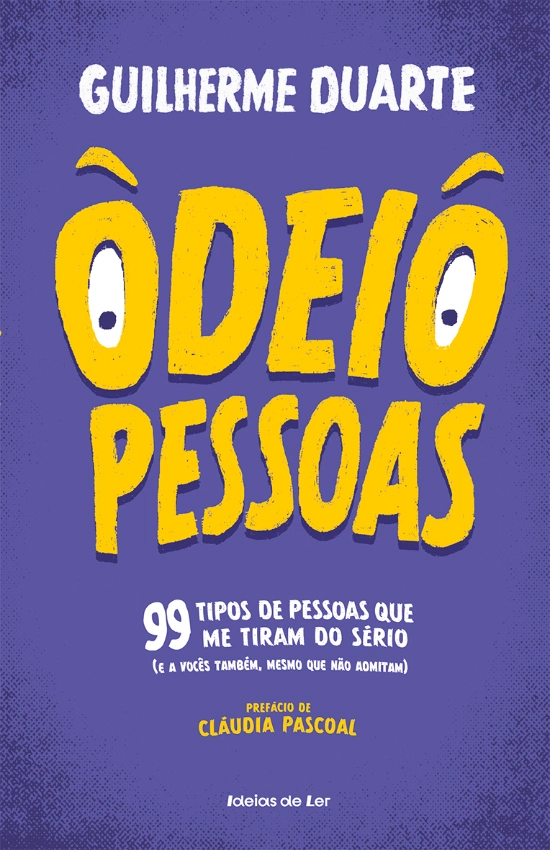 capa do ebook Odeio Pessoas de Guilherme Duarte