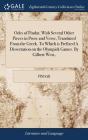 Odes Of Pindar, With Several Other Pieces In Prose And Verse, Translated From The Greek. To Which Is Prefixed A Dissertation On The Olympick Games. By Gilbert West, - Preview