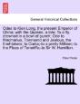 Odes To Kien Long, The Present Emperor O - Preview