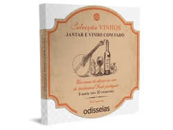Capa do artigo Odisseias Pack Presente - Jantar e Vinho com Fado | Experiência de jantar com vinho ao som do Fado | 2 pessoas