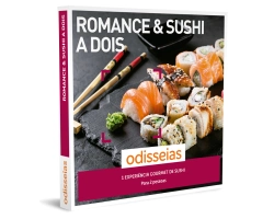 Capa do artigo Odisseias Pack Presente - Romance & Sushi a Dois | Experiência gourmet para 2 pessoas